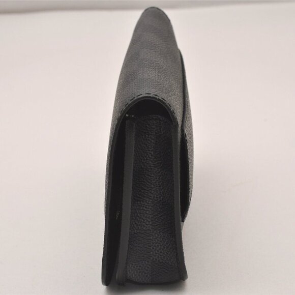 Authentic Louis Vuitton Damier Graphite Ceinture Pochette Homme Waist Bag - Picture 5 of 16